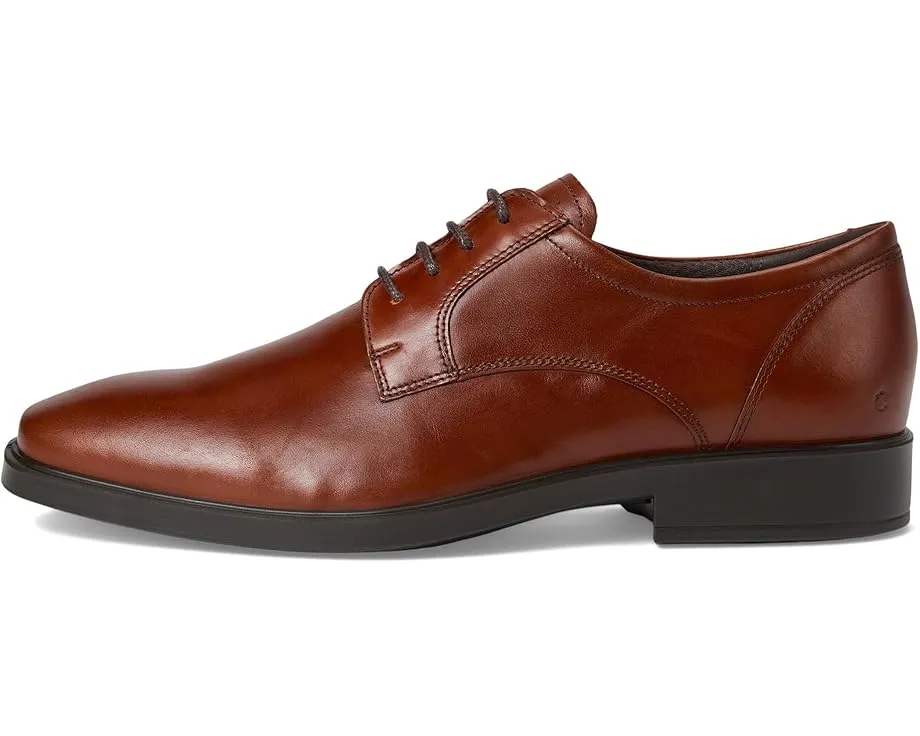 Оксфорды ECCO Milan Plain Toe с перфорацией и технологией ECFS