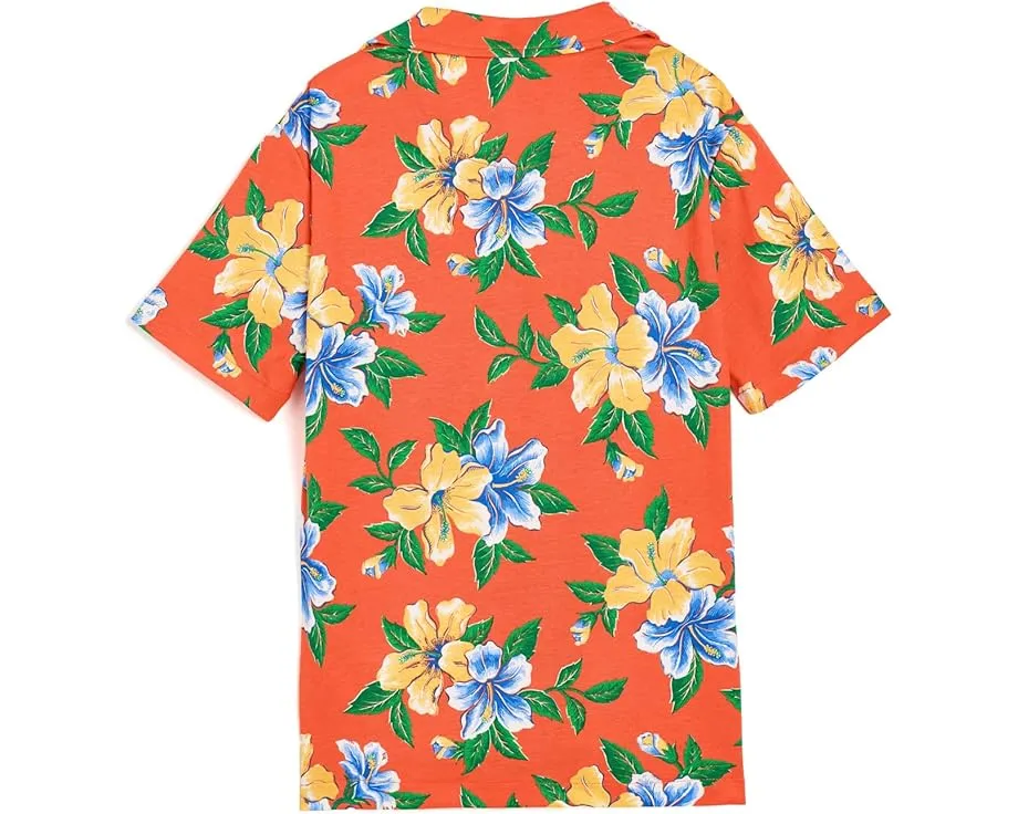 Футболка поло Polo Ralph Lauren Floral Print Cotton Jersey для детей