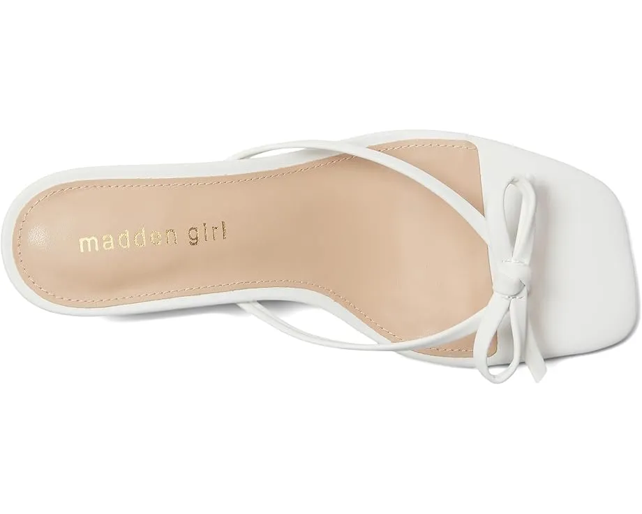Madden Girl Туфли Charlotte с квадратным носком и бантом на низком каблуке