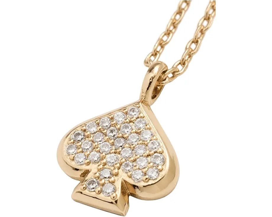 Мини-подвеска Kate Spade New York Everyday Spade Pave с кристаллами