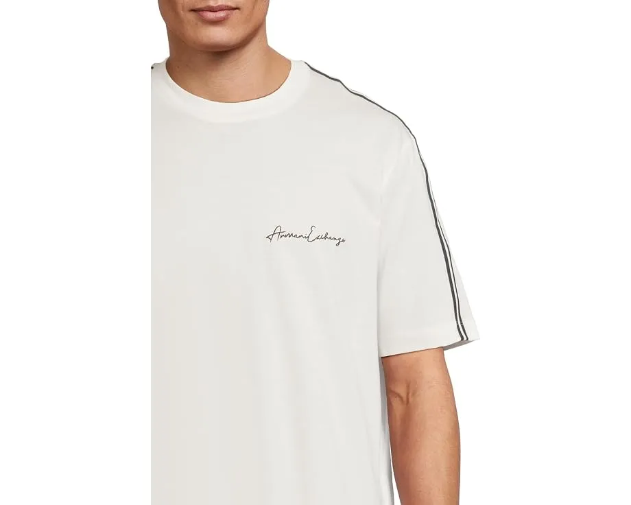 Футболка Armani Exchange с логотипом Off White
