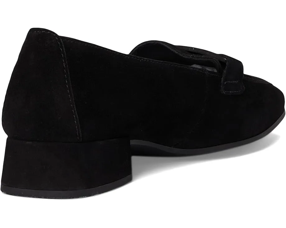 Gabor 75.261.17 замшевые лодочки с квадратным носком и пряжкой