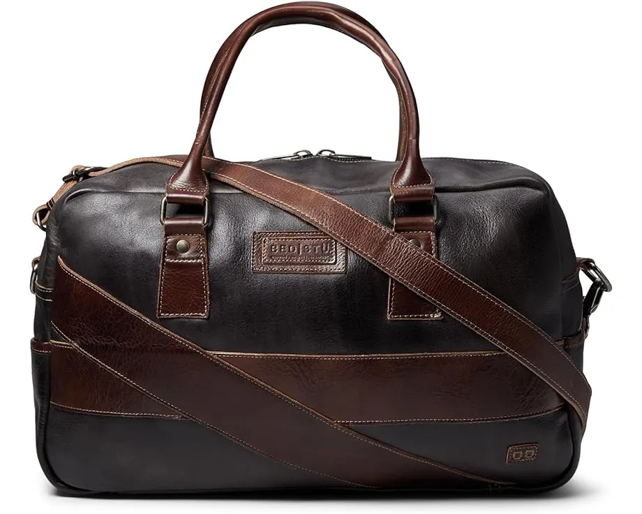 Дорожная сумка Bed Stu Luke из растительно-дубленой кожи с несколькими карманами