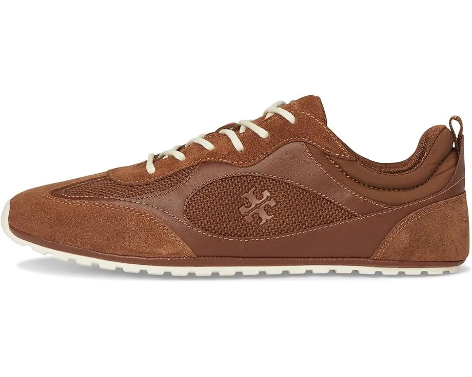 Кроссовки Field из замши на резиновой подошве Tory Burch