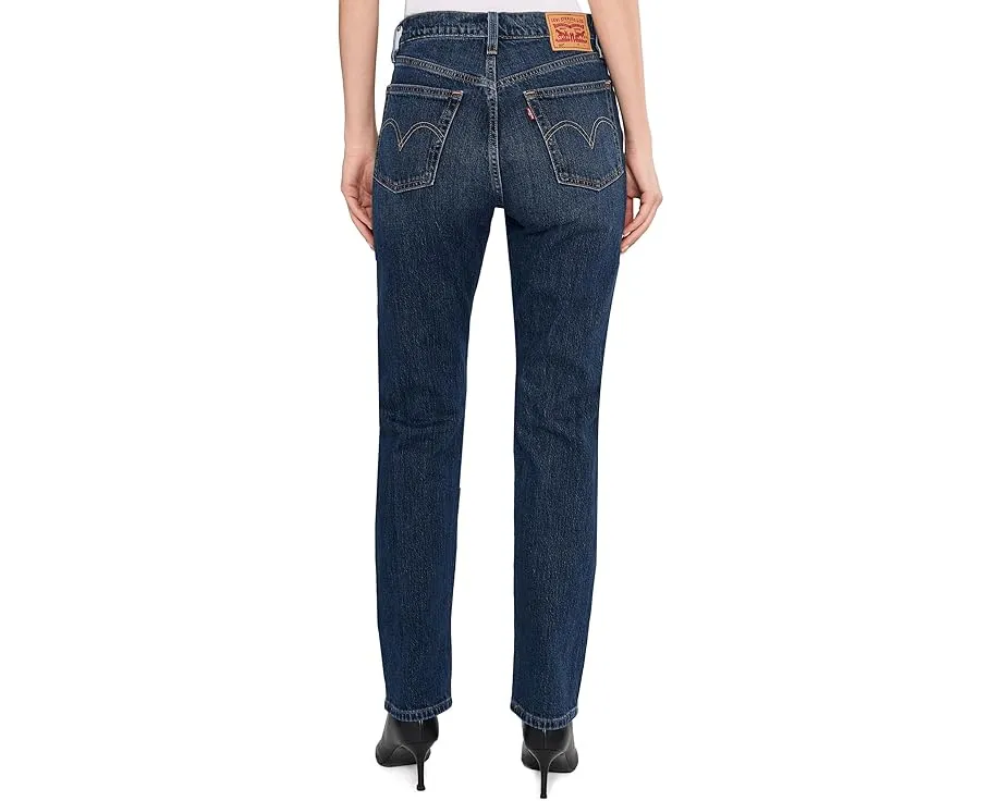Джинсы Levi's 501 с прямыми штанинами и потертостями
