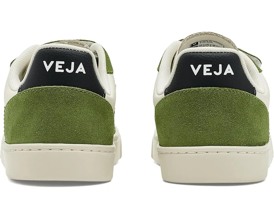 Детские кроссовки VEJA Small V-10 из экологичной кожи с застежками на липучках