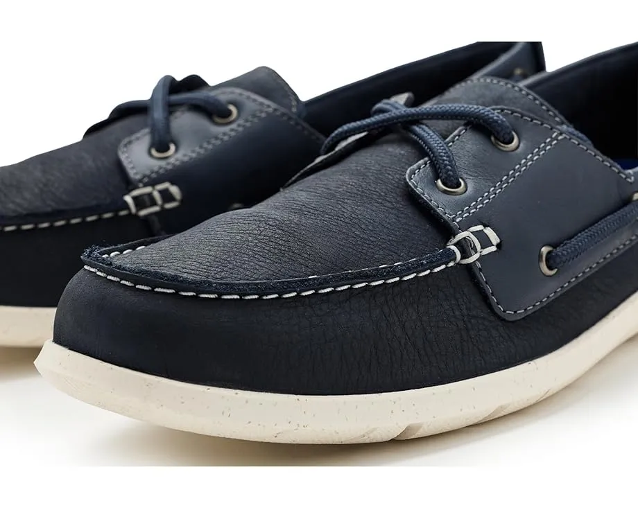 Туфли Clarks Flexway 2 Eye из нубука с гибкой резиновой подошвой