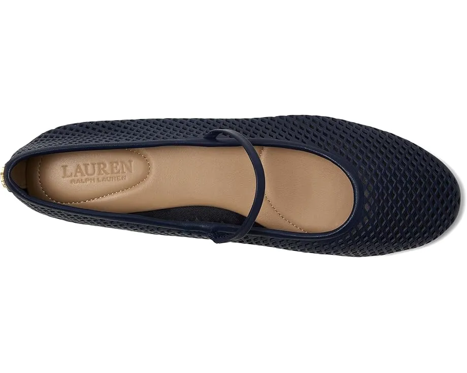 Балетки-марджери Lauren Ralph Lauren Jayna из перфорированной кожи
