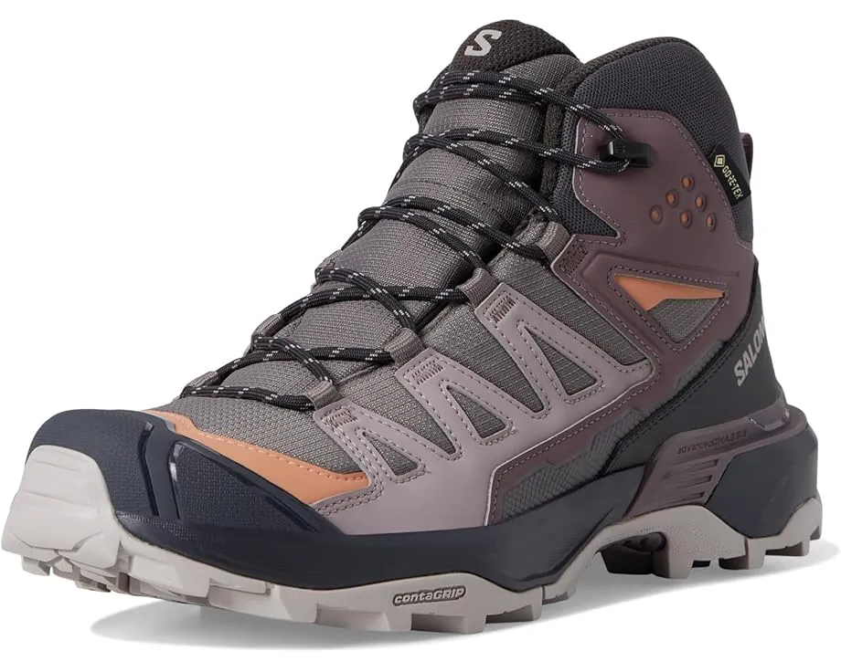 Трекинговые ботинки Salomon X Ultra 360 Mid GTX с технологией Contagrip