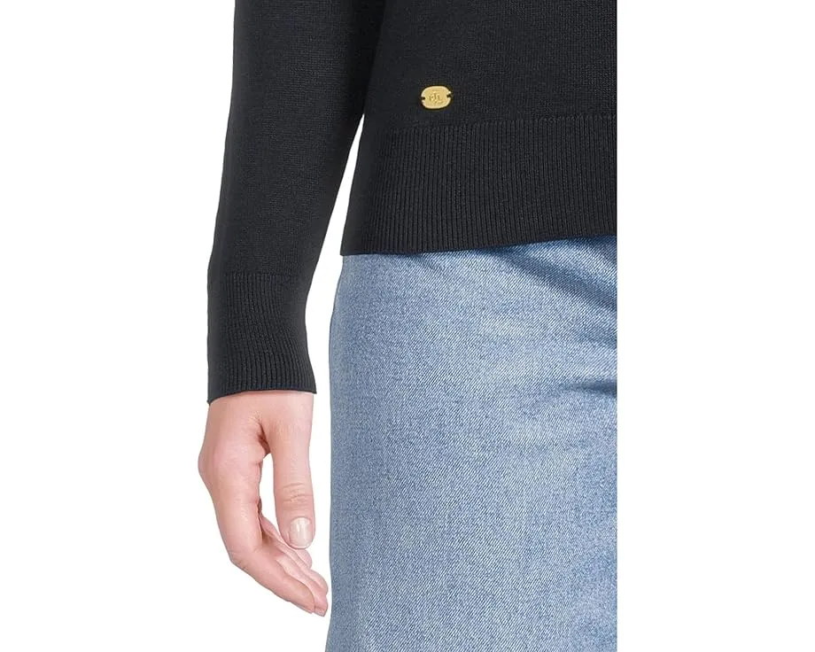 Укороченный свитер Lauren Ralph Lauren из хлопка и модала