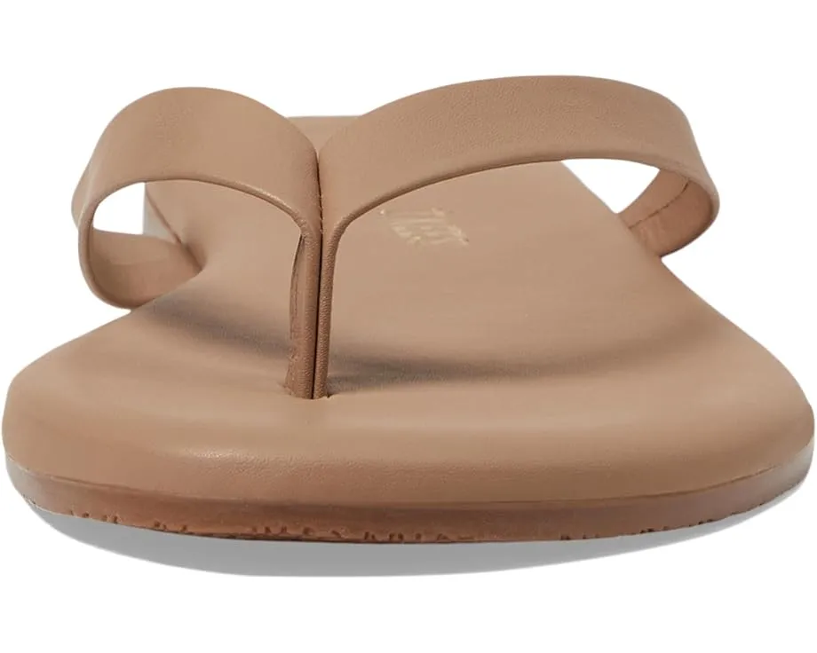 TKEES The Boyfriend Сланцы из натуральной кожи на резиновой подошве