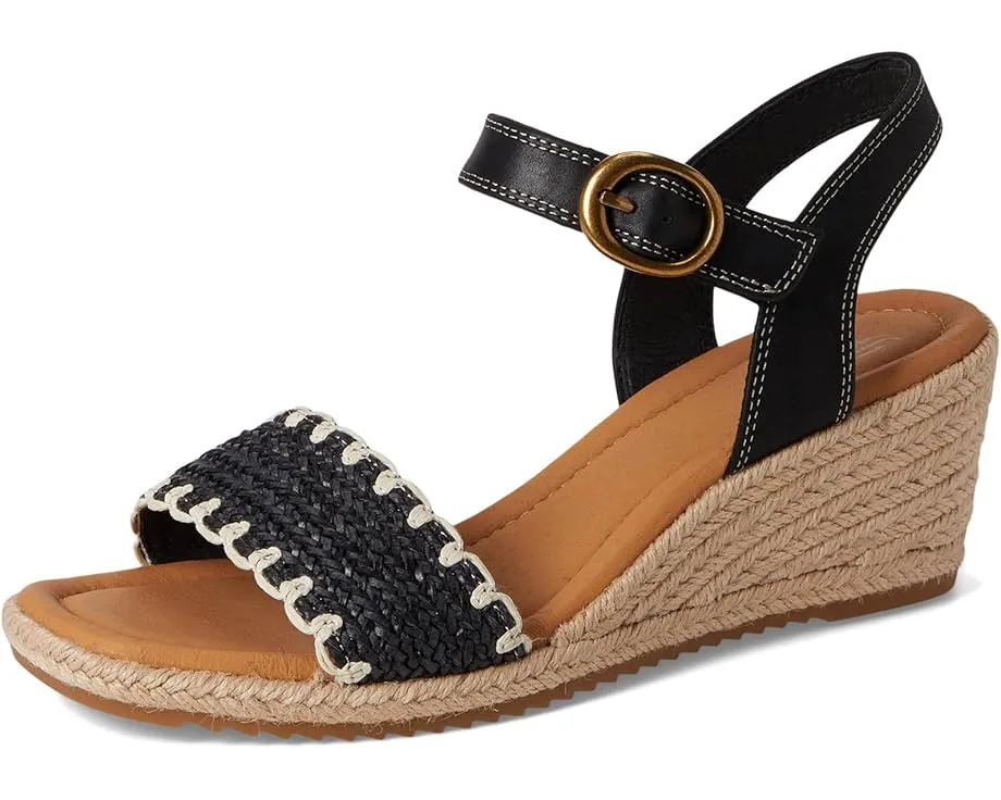 Сандалии Inez от Sofft с плетеным клином и застежкой на пряжку