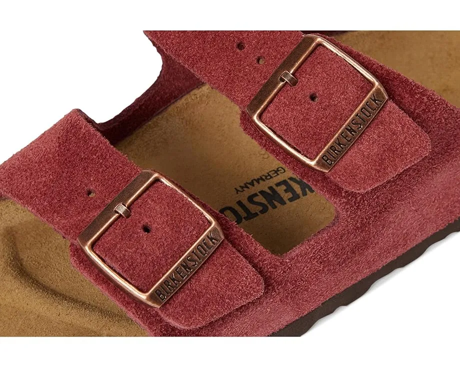 Сандалии Birkenstock Arizona из мягкой замши с анатомической стелькой