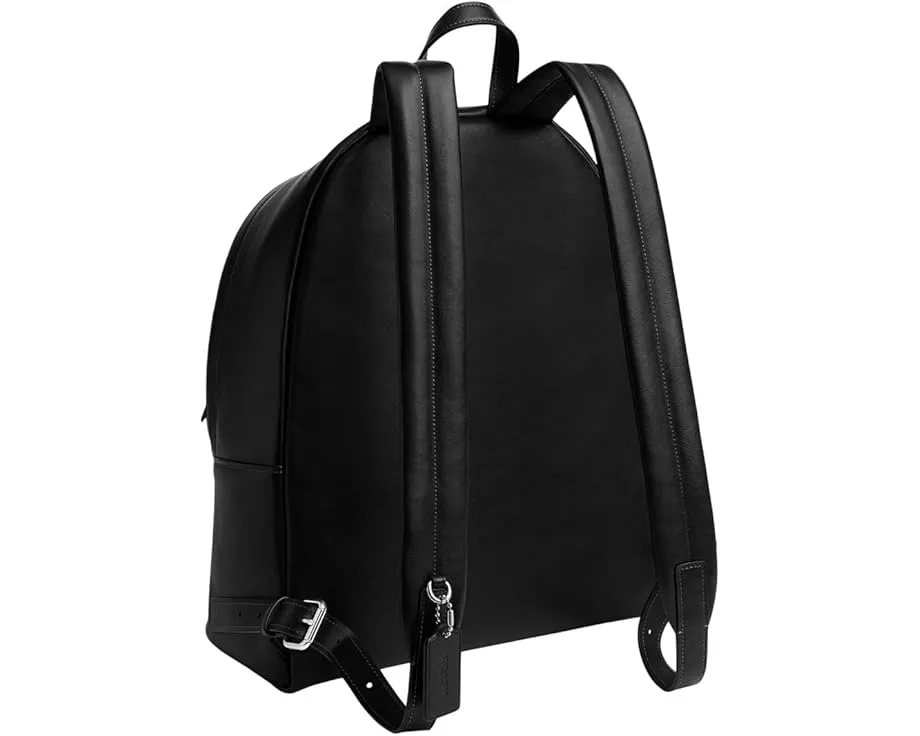 Рюкзак COACH Ridgewood из натуральной зернистой кожи с внешним карманом