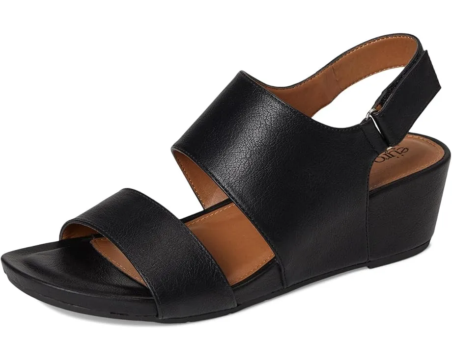 Сандалии Reba на танкетке с регулируемой пяткой и пробковой отделкой EuroSoft