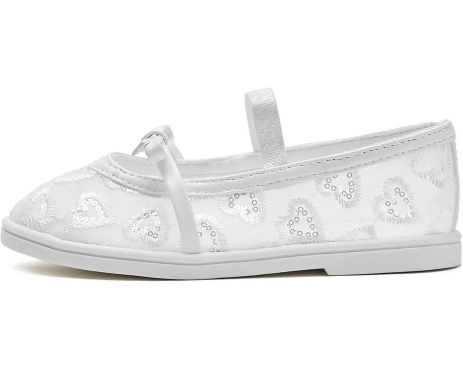 Балетки Steve Madden Kids Burdie с сетчатым верхом и бантиком
