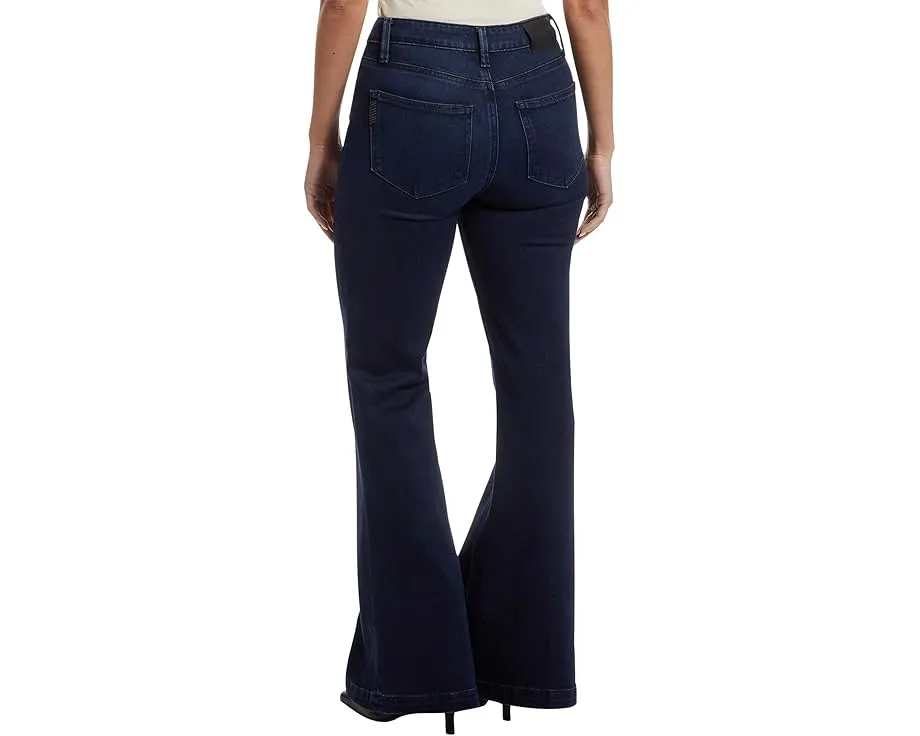 Джинсы Genevieve 32 расклешённые с высокой талией в винтажном стиле