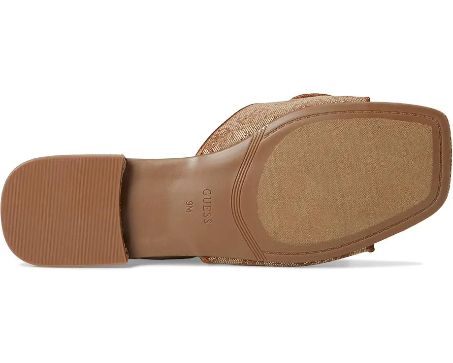 Балетки GUESS Tarishae без застежки с тисненым ремешком