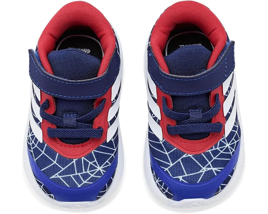 Adidas кроссовки Marvel Runfalcon 6 для малышей с эластичной шнуровкой Белые