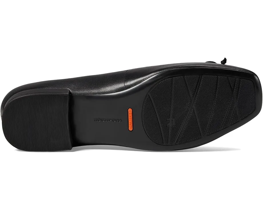 Балетки Rockport Sadie с квадратным носком и бантом на низком каблуке