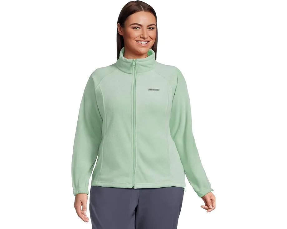 Куртка Columbia Plus Size Benton Springs Full Zip из переработанного полиэстера с капюшоном