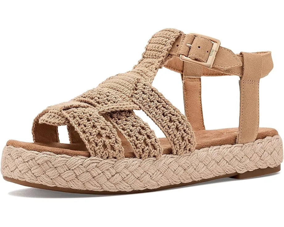 Сандалии TOMS Jac в рыбацком стиле с застежкой-пряжкой