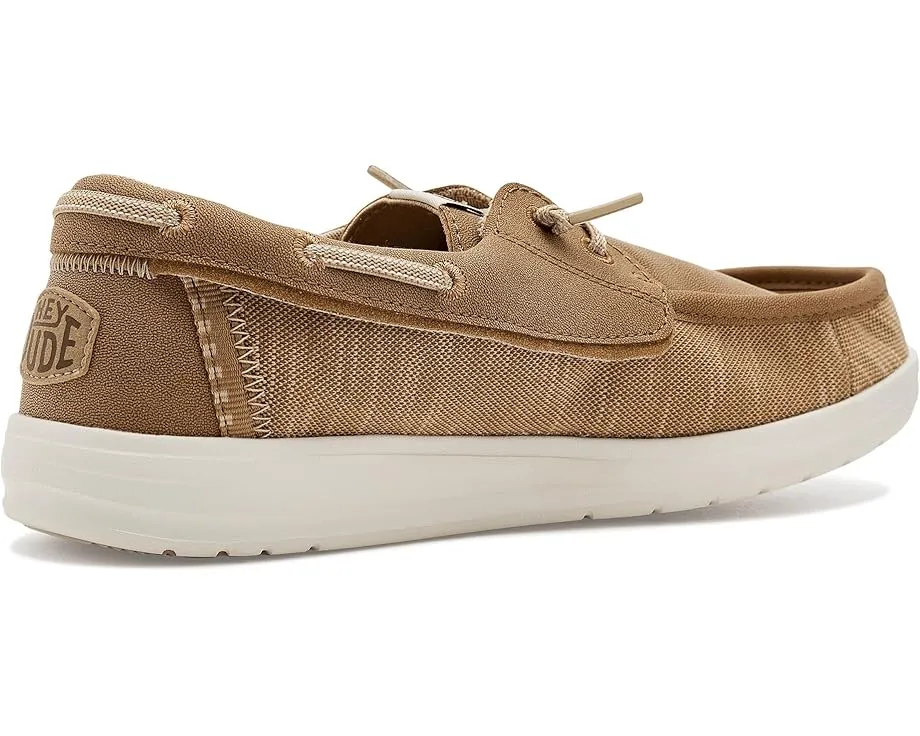 Hey Dude Kids Wells Classic легкие повседневные ботинки с эластичными шнурками