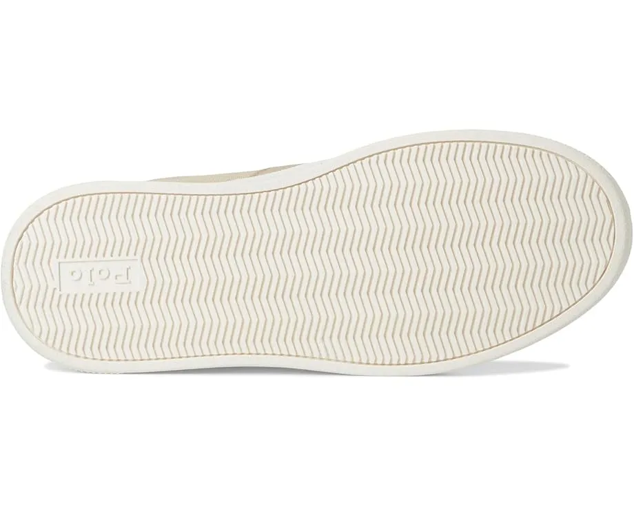 Кроссовки Polo Ralph Lauren Kids Frazier Casual Canvas для детей с верхом из хлопка