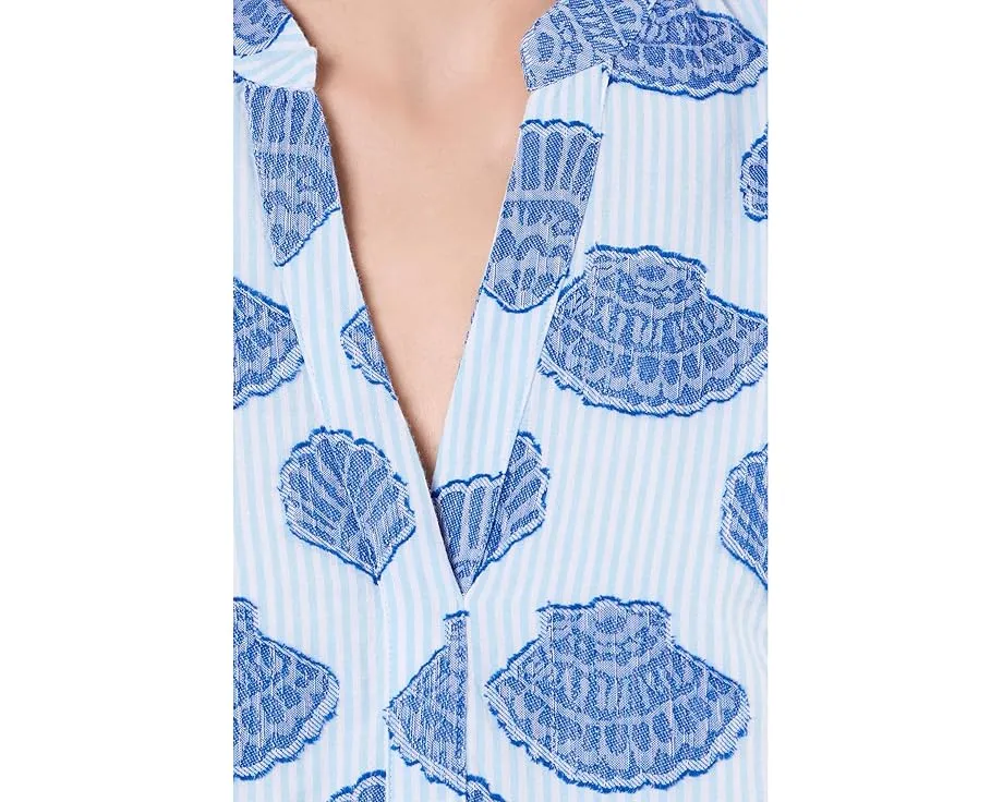 Платье Lilly Pulitzer Mialeigh с рукавом 3 4 длины и воротником