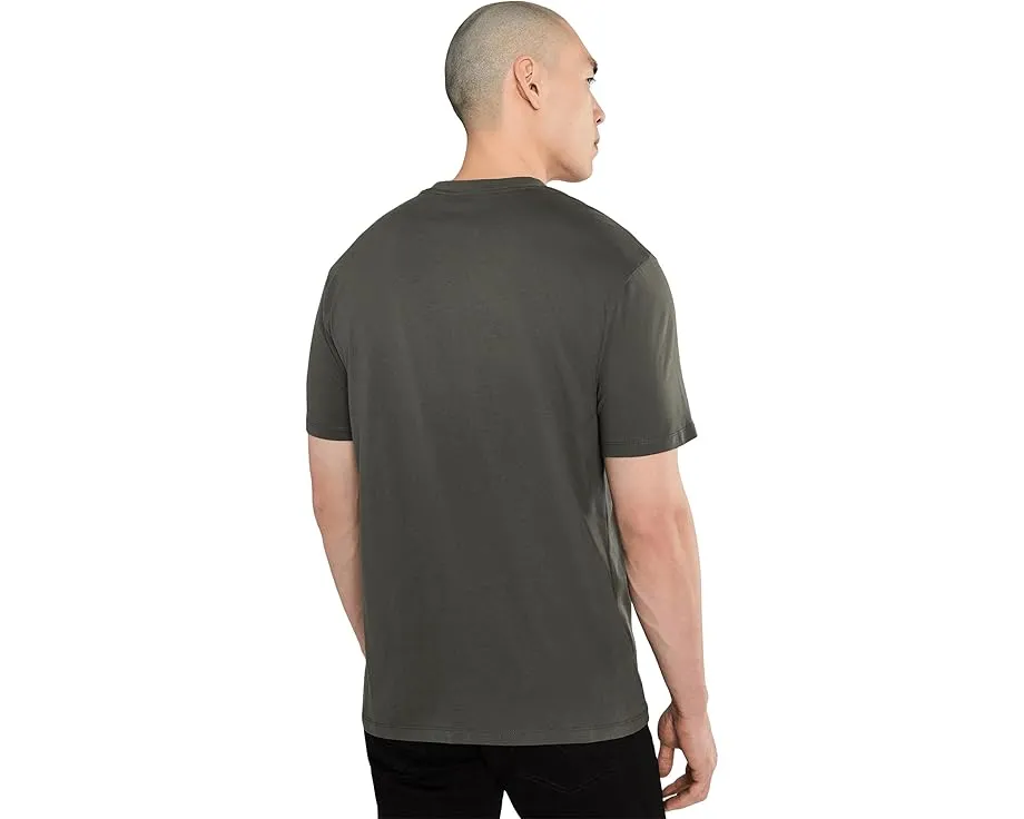 Armani Exchange футболка Cotton Jersey с AX надписью