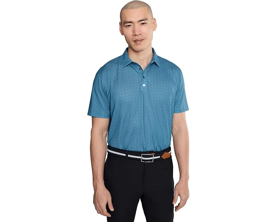 Поло Crush Polo с контуром клевера и влагоотводящими свойствами Black Clover