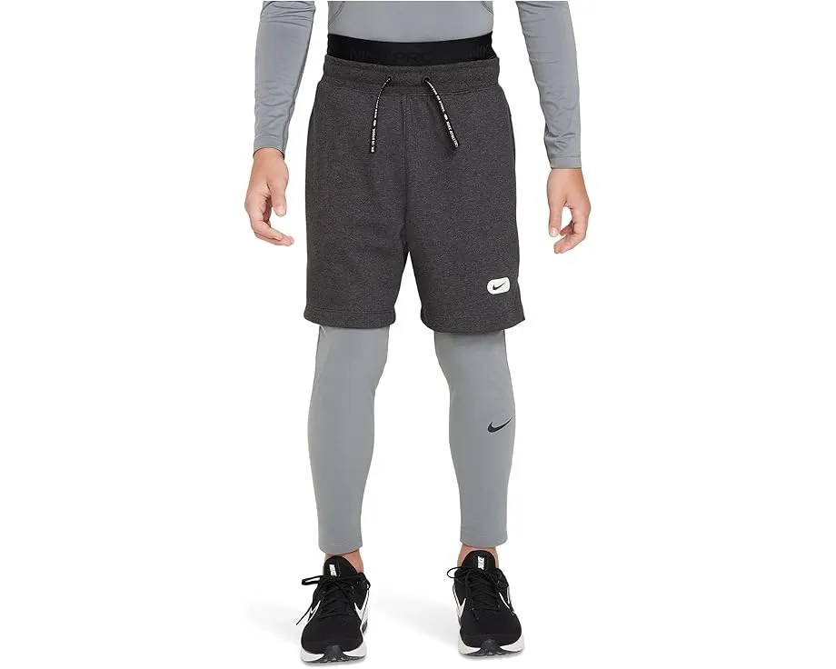 Детские леггинсы Nike Pro Dri-FIT с усиленной зоной на коленях