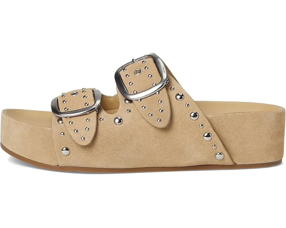 Сандалии Marc Fisher LTD Sayge из замши с двумя ремешками и круглым носком