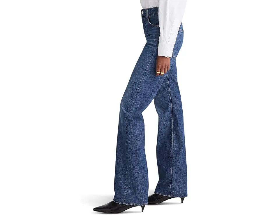 Джинсы Madewell Relaxed Bootcut с завышенной талией и расклешенным низом