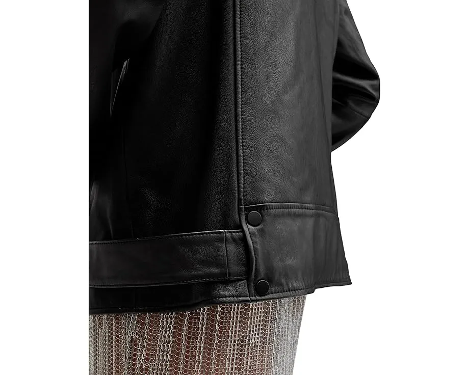 Косуха AllSaints Billie Biker из овечьей кожи с молниями