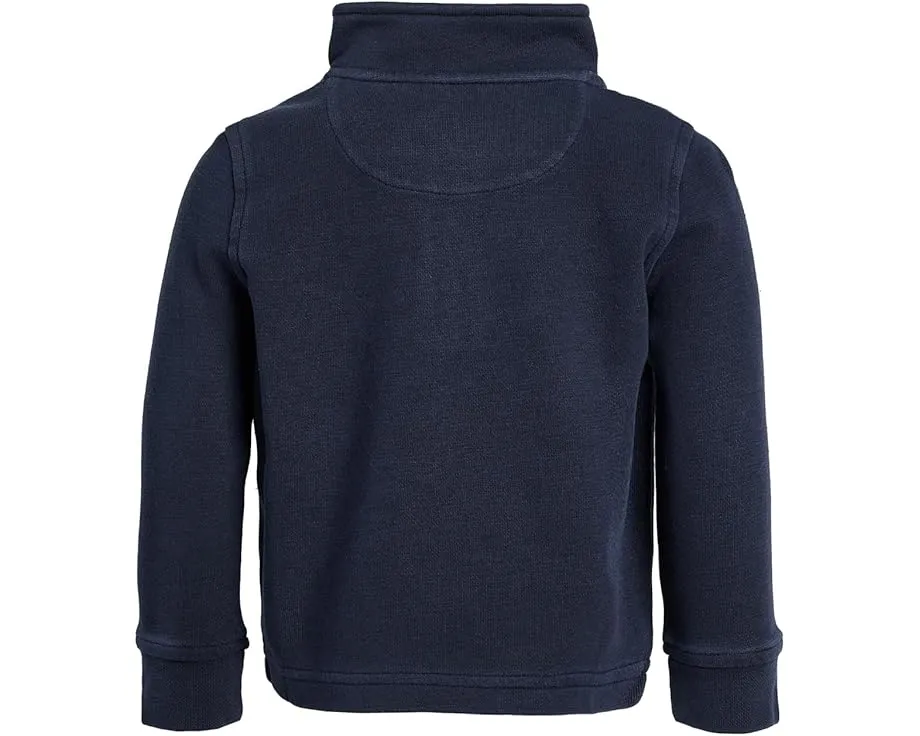 Детская кофта Vineyard Vines с крашением в изделии и застежкой-молнией на четверть