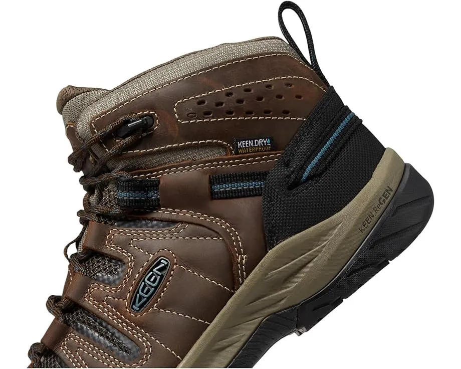 Водонепроницаемые рабочие ботинки KEEN Utility Flint II Mid со стальным мысом