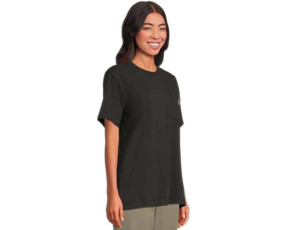 Футболка Carhartt WK87 Workwear с карманом и бесшовной конструкцией