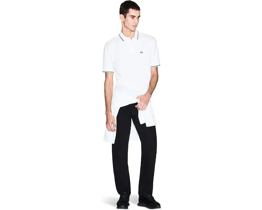 Поло Essential Logo с вышитым логотипом Armani Exchange