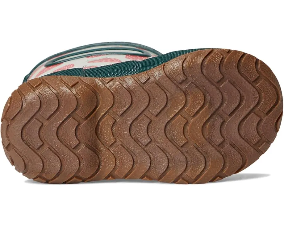 Детские резиновые сапоги Bogs Rainboot Strawberries с рисунком клубники и биоразлагаемой стелькой