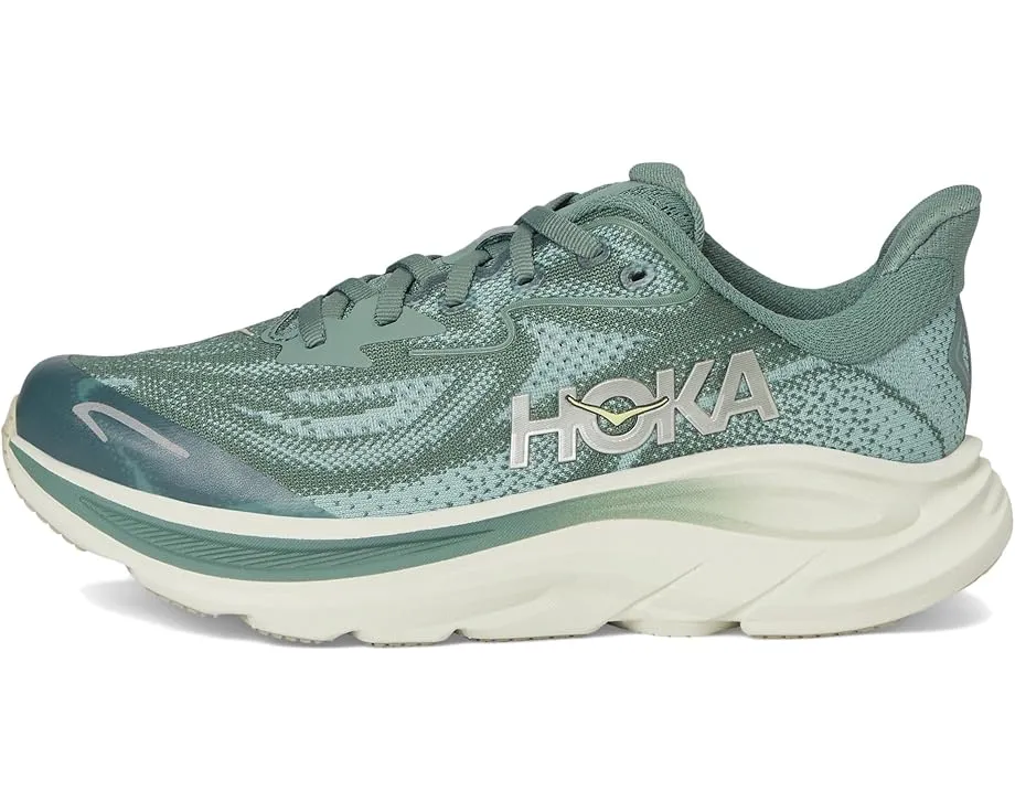 Детские кроссовки Hoka Kids Clifton 10 с амортизирующей подошвой и сетчатым верхом