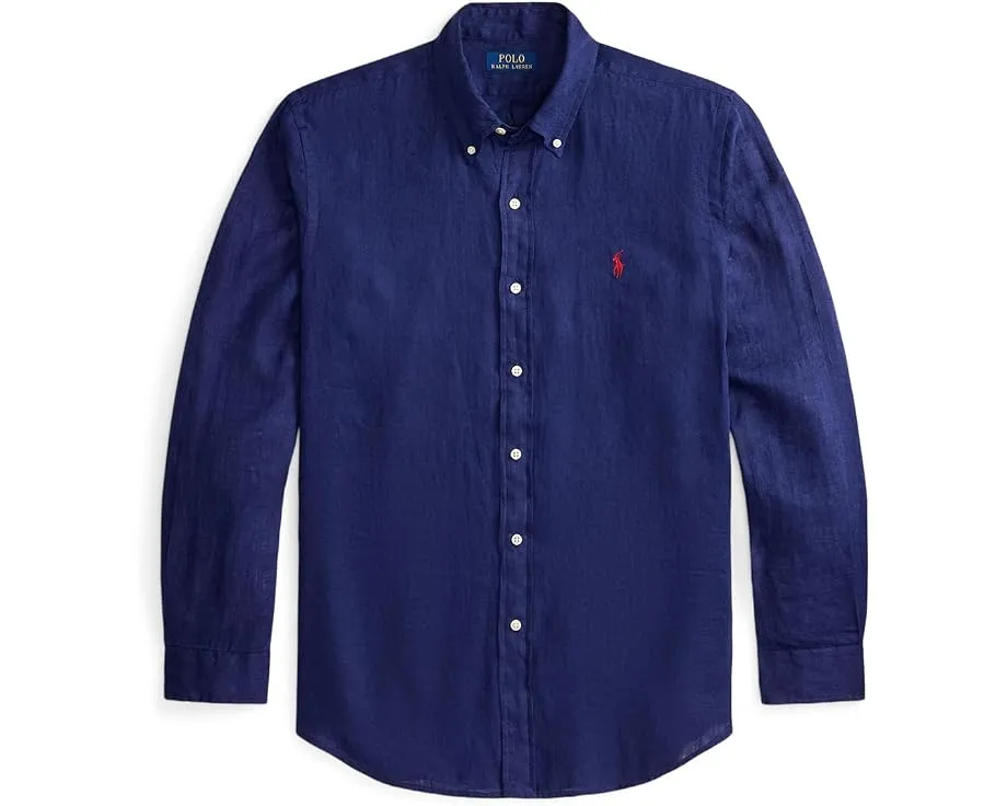 Льняная рубашка Polo Ralph Lauren Classic Fit
