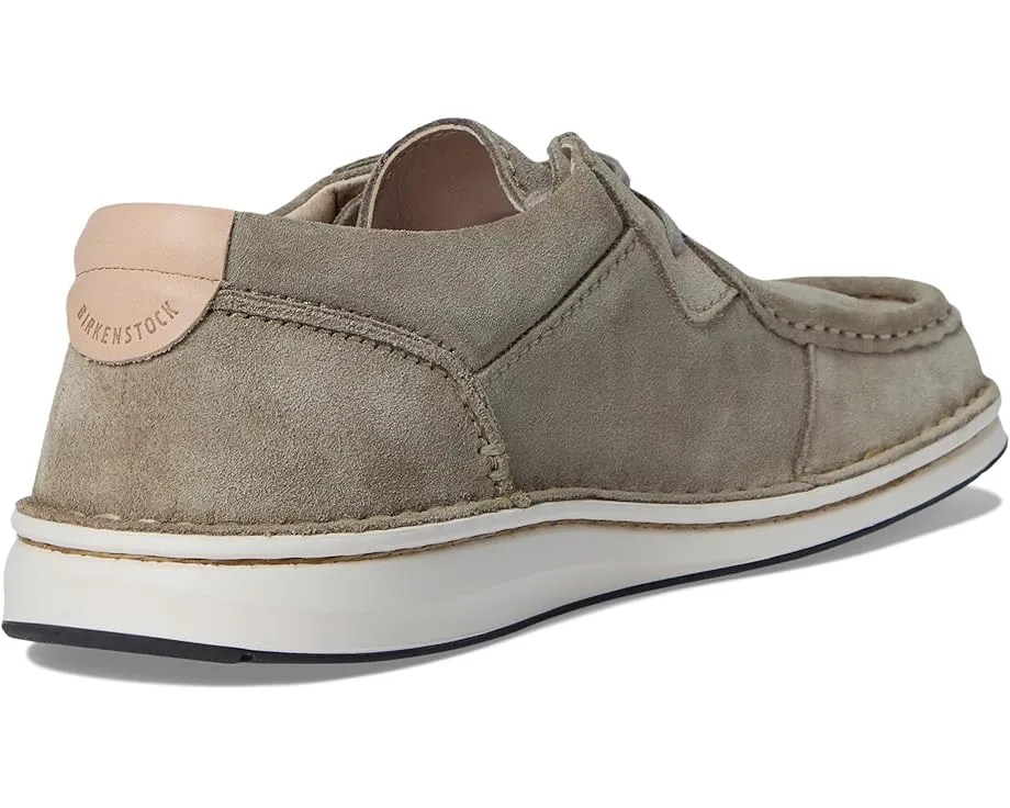 Обувь Birkenstock Pasadena из замши с функциональной шнуровкой и пробковой стелькой