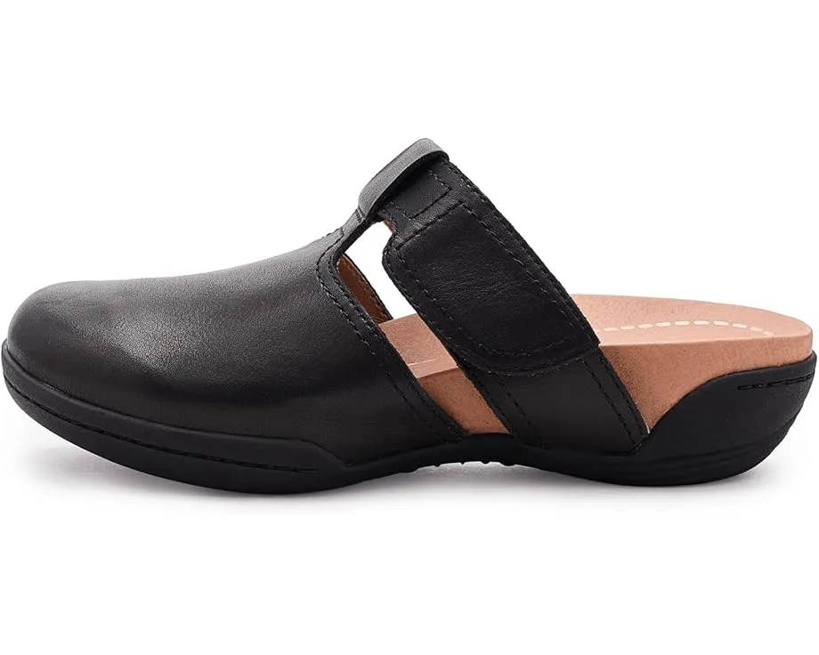 Jambu мюли Malia из премиальной кожи с вырезом и контурной стелькой