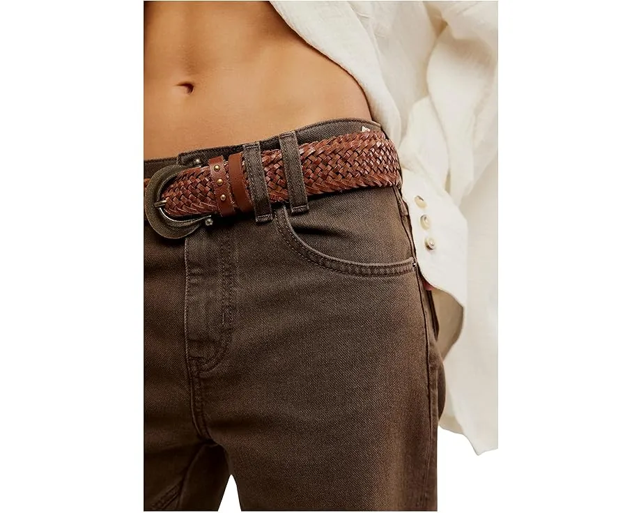 Джинсы Free People Risk Taker Mid-Rise Straight с прямым кроем и средней посадкой