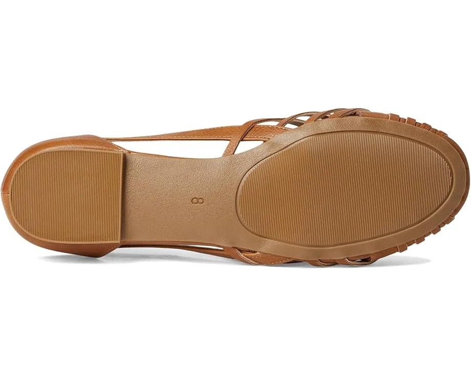 Балетки Ekko с плетеным узором и круглым носком Journee Collection