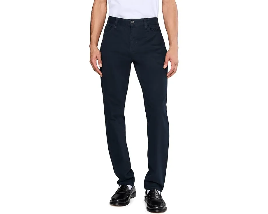 Брюки Vince 5 Pocket Dylan из итальянского хлопка с эффектом персика