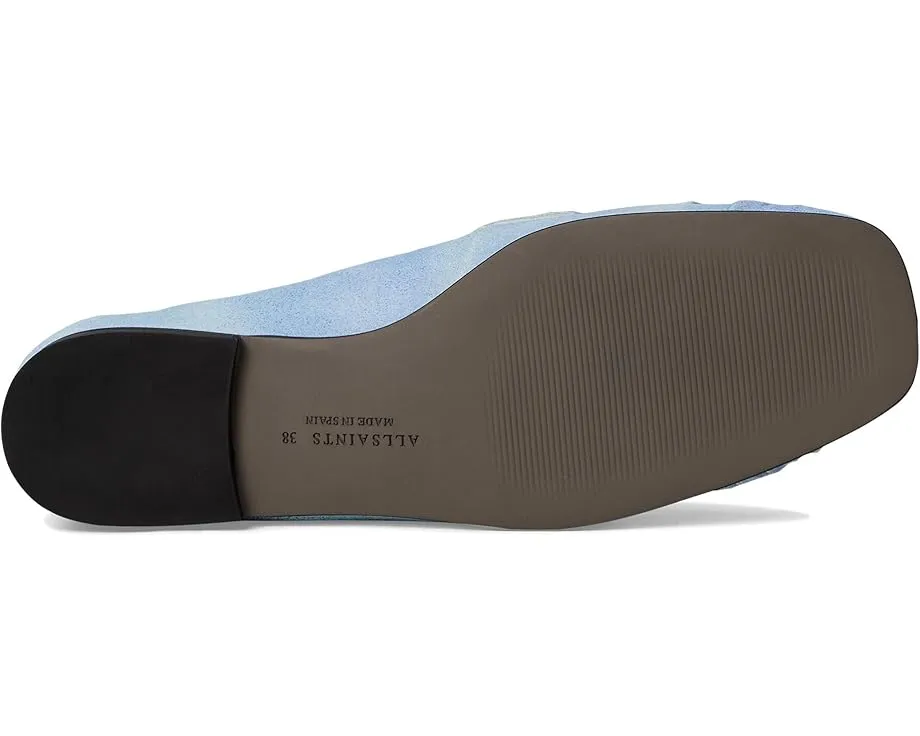 AllSaints Лоферы Sapphire из замши с пенни-кипером