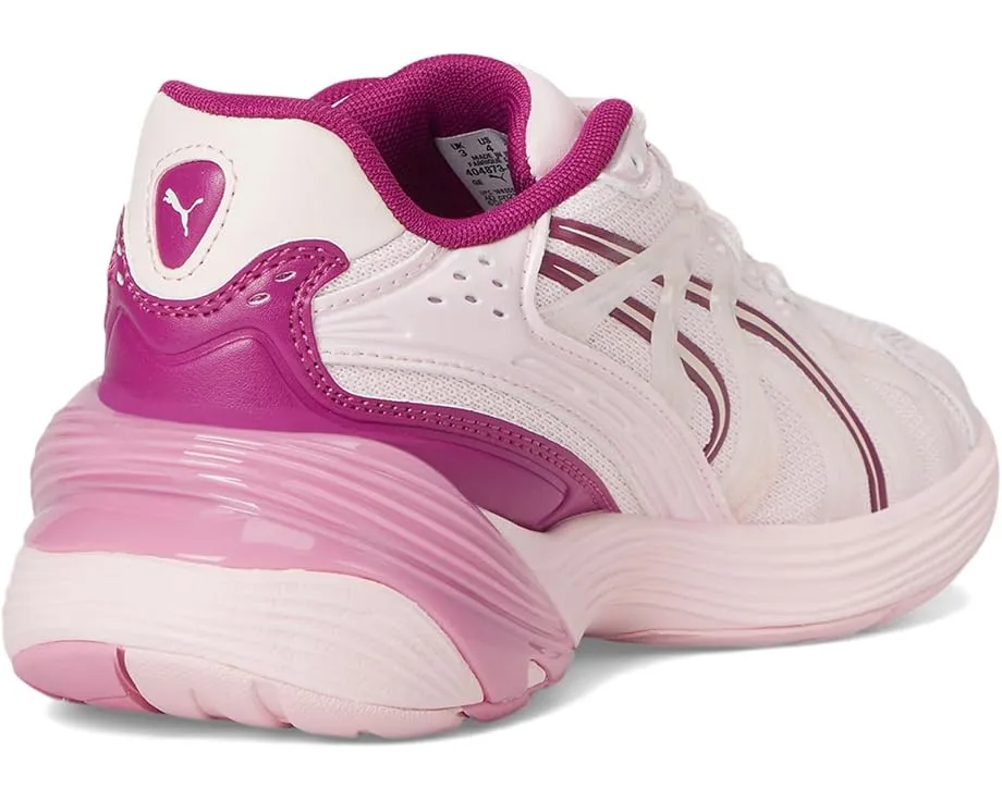 Детские кроссовки PUMA Kids Inverse с перламутровой кожей и полупрозрачной клеткой