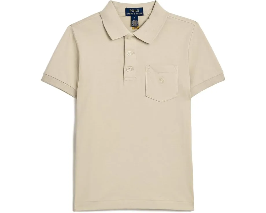 Детское поло Cotton Jersey Pocket Polo Ralph Lauren
